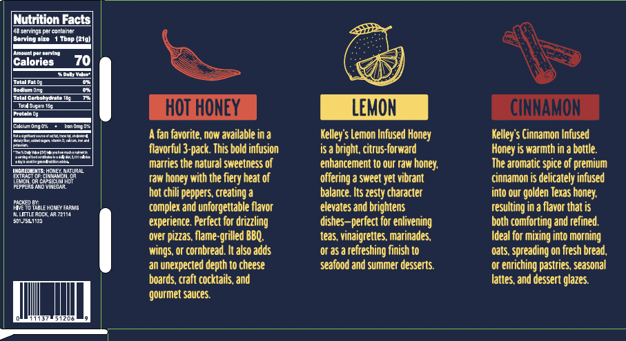 Kelley's Local Texas Honey Infused Gift Pack
