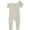 Beige, variant on 0-24M Newborn Baby Zipper Footless Pajamas Bamboo Long Sleeve Footed Sleepers Sleep 'N Play