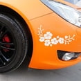 thumbnail image 3 of Walbest Universal Car Vehicle Hood Delicate Flowers Reflective Decals Sticker Decoration, 3 of 6