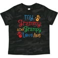 thumbnail image 3 of Inktastic My Grammy and Grampy Love Me Boys or Girls Toddler T-Shirt, 3 of 5