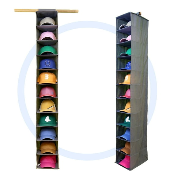 Perfect Curve 11-Pocket Closet Cap Organizer