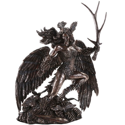 Celtic Mythology Morrigan Battle Crow Goddess Of Death Strife Battle And Incarnation Collectible Figurine 10 75 Inch Walmart Com Walmart Com