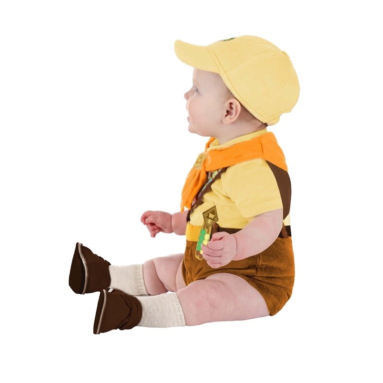 Disney Up Russell Infant Costume | Infant | Boys | 12/18mo | Brown/Orange/Yellow | FUN Costumes