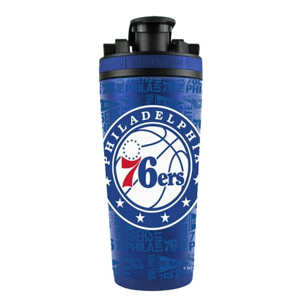 Philadelphia 76ers 26oz. 4D Stainless Steel Shaker Bottle