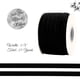 thumbnail image 2 of Cinta Decorativa DINDOSAL de Terciopelo Negro de 1 cm, Rollo de 23 m, 2 of 9