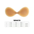 thumbnail image 4 of Spencer Women's Adhesive Bra Strapless Sticky Bras Invisible Reusable Backless Push up Silicone Bra for Backless Dress, 4 of 10