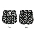 thumbnail image 5 of Lsque Daisies Flowers Printed Women's Running Shorts with Liner Pockets,Elastic Quick Dry Workout Athletic Gym Yoga Shorts,Womens High Waist Shorts-X-Large, 5 of 9