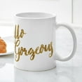 thumbnail image 5 of CafePress - Hello Gorgeous Faux Gold Mugs - 11 oz Ceramic Mug - Novelty Coffee Tea Cup, 5 of 6