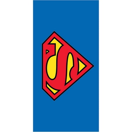 Superman "Super Superb" 28" x 58" Licensed Beach Towel