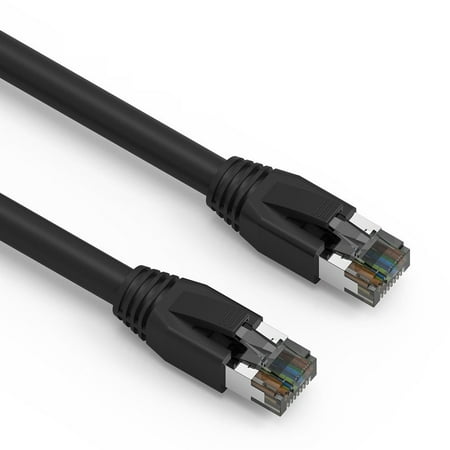 SF Cable Cat8 Shielded (S/FTP) Ethernet Cable  0.5 feet - Black price history on PriceWatchPro