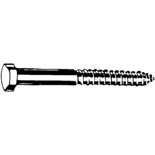 Eastern Fastener 1/4 X 2 1/2 Lag Bolt SS 50 1184