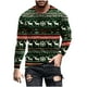 thumbnail image 2 of Blusas y camisas de manga larga con cuello redondo para hombre, blusa de poliéster con estampado navideño de otoño y manga larga para hombre., 2 of 5