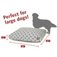 thumbnail image 3 of Majestic Pet | Links Rectangle Pet Bed For Dogs, Removable Cover, Gray, Large, 3 of 6