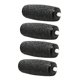 thumbnail image 3 of 4 piezas reempzan los cabezales de los rodillos para el removedor de eléctrico Pro File Foot Negro Zulema Reemplazar cabezas de rodillos, 3 of 7