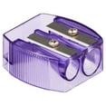 thumbnail image 4 of (3 pack) Officemate Achieva Twin Pencil and Crayon Sharpener, Assorted Translucent Colors (30230), 4 of 7