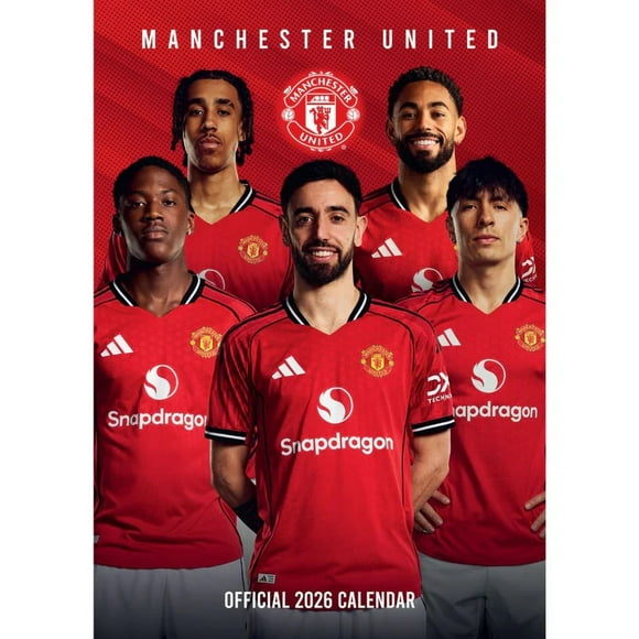 Manchester United - 2026 Wall Calendar
