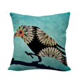 thumbnail image 2 of Up to 65% Off SMihono Bird Print Pillow Cases Linen Sofa Cushion Cover Home Decor Pillow Core, 2 of 2