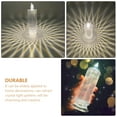 thumbnail image 3 of KAKOWELY 2Pack Flickering Candles Transparent Plastic Electric Tealights, 3 of 6