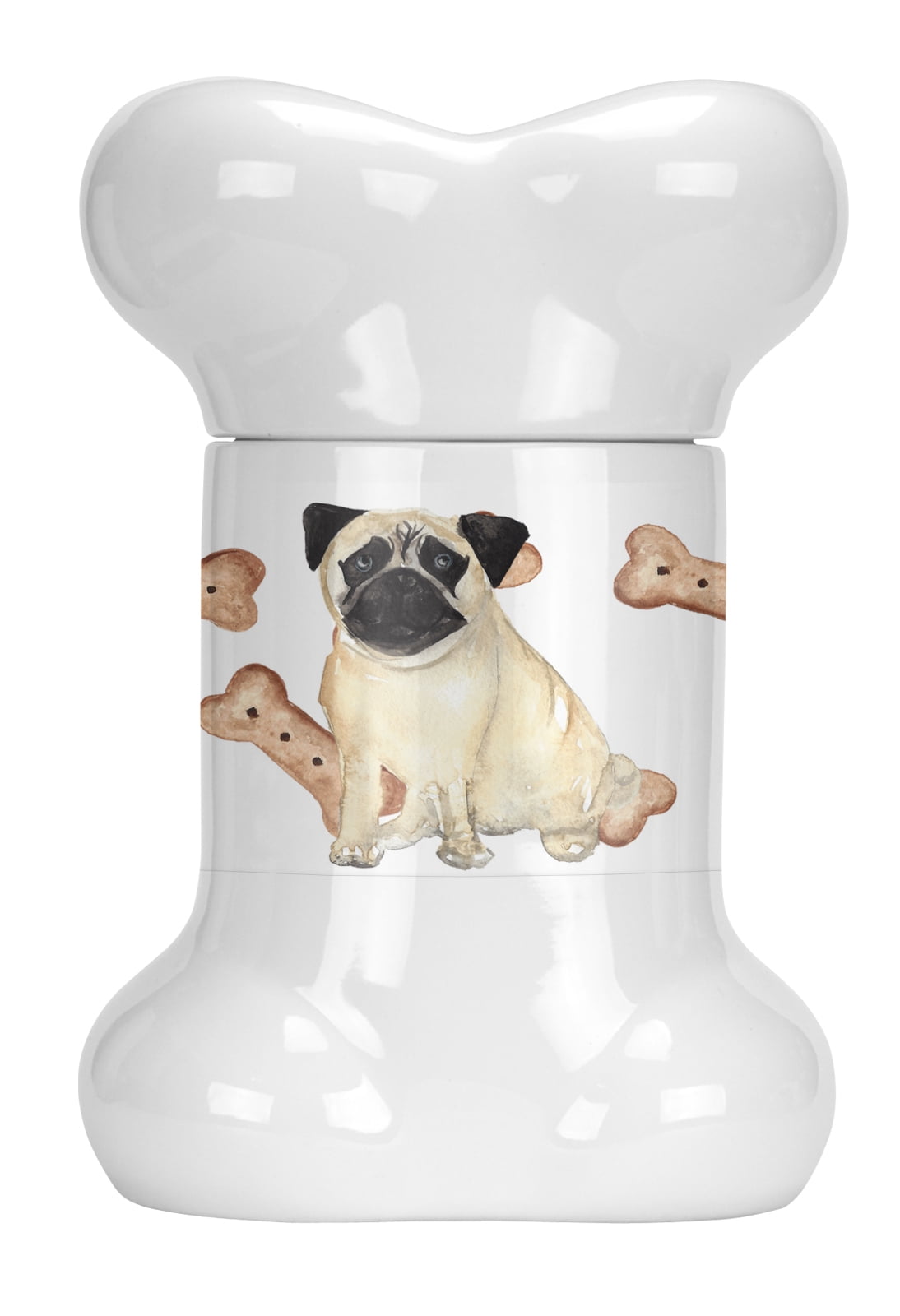 pug treat jar