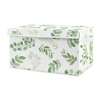 Botanical Floral Leaf Storage Fabric Toy Box by Sweet Jojo Designs
