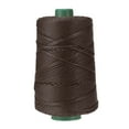 thumbnail image 1 of Uxcell Polyester Macrame Cord, Polypropylene Craft Crochet Bag Rope Yarn Deep Brown, 1 of 7
