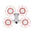 thumbnail image 3 of Inteprter Hélice de Dron de 8 piezas, pieza de accesorios de doble cara con destornillador, accesorios de repuesto para Mini 3 Pro, blanco y naranja Accesorios para aéreos blanco rojo, 3 of 6