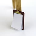 thumbnail image 6 of OUNONA 2-Pack Miniature Clipboard Writing Boards for Dollhouse Accessories and Stationery Supplies, 6 of 7