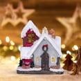 thumbnail image 2 of Xmas Village House Ornaments Resin Room Decor Collectible Desktop Decoration Collectible Buildings StyleB, 2 of 7