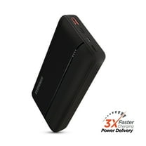 Hypergear 20000mAh 20W PD USB Power Bank Black (15458-HYP)