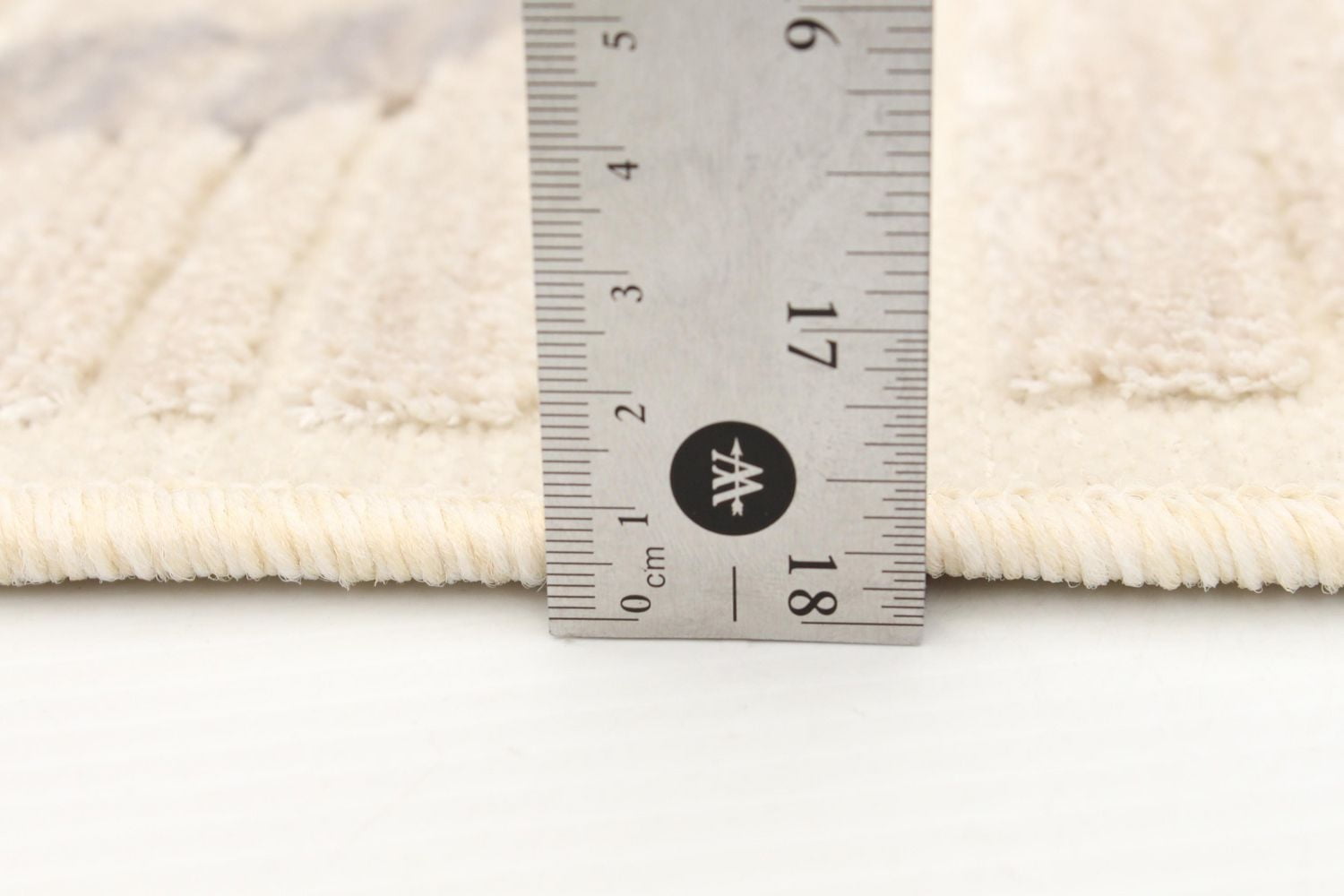 ECARPET Area Rug for Living Room and Dining Room Kasbah Ivory 6'3" x 9'6"