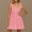 Red, variant on HAOTAGS Women Summer Dress Hollow Out Bodycon One Shoulder Mini Dress Red Size L