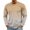Khaki-20802VV, variant on Zorvxlyn Mens Long Sleeve Tee Shirts Gradient Crew Neck T Shirts for Men Soft Breathable Fall Big and Tall Sweatshirt Men