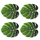 thumbnail image 1 of Tapetes de mesa con forma de hoja, 4 Uds., tapetes de comedor creativos artificiales, manteles individuales para el hogar, 1 of 8