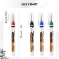 thumbnail image 3 of 5Pcs Long Nib Marker,Long Head Deep Hole Marker - Multi-purpose Deep Hole Marker Pens,Quick Dry Waterproof Colorful Carpenter Pen Markers for Construction(Green), 3 of 9