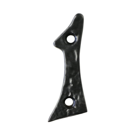 RCH Hardware NO-IR530-50 Iron House Number, 2 Inch, Black