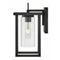 thumbnail image 2 of 81420BK Lark Mateo - 10W 1 LED Small Outdoor Wall Lantern-13 Inches Tall and 7 Inches Wide, 2 of 23