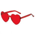 thumbnail image 2 of Gafas de sol de amor de color gelatina transparente Gafas de sol de corazón de melocotón para hombres y mujeres Gafas de sol de una sola pieza en forma de corazón europeas y americanas, 2 of 6