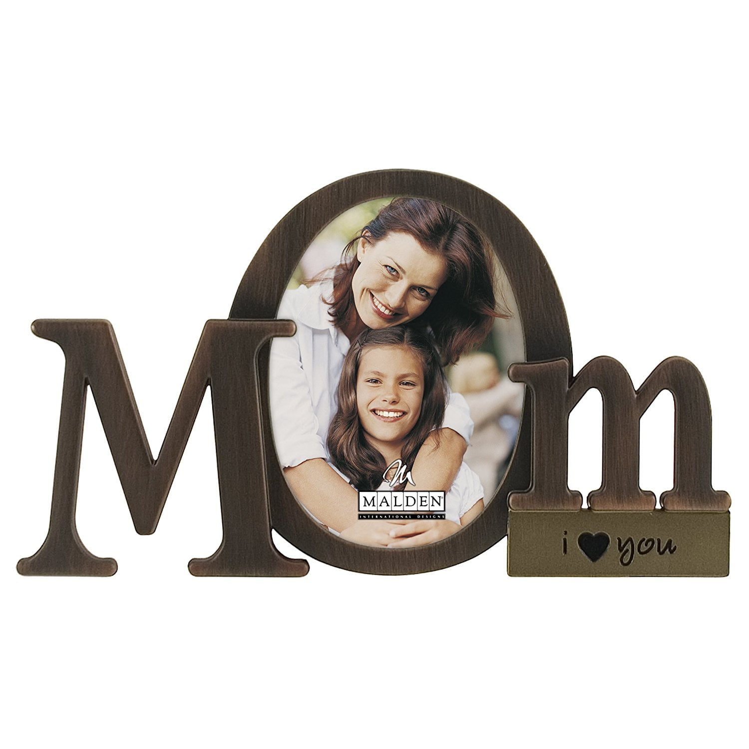 Picture Frames For Mom Frame Ideas Malden International Designs Bronze Script Mom Picture Frame 3 5x4