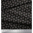 thumbnail image 2 of Soimoi Rayon Crepe Fabric Artistic Paisley Print Sewing Fabric Yard 46 Inch Wide, 2 of 3