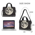 thumbnail image 3 of FORMRS 16" Laptop Bag Carrying Sleeve Case with Handle Travel Shoulder Briefcase, Beige Moon, 3 of 8