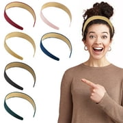 BENPEN Headband Padded Headband Non-slip Fashion Hairband for Girls and Women 6-Pack