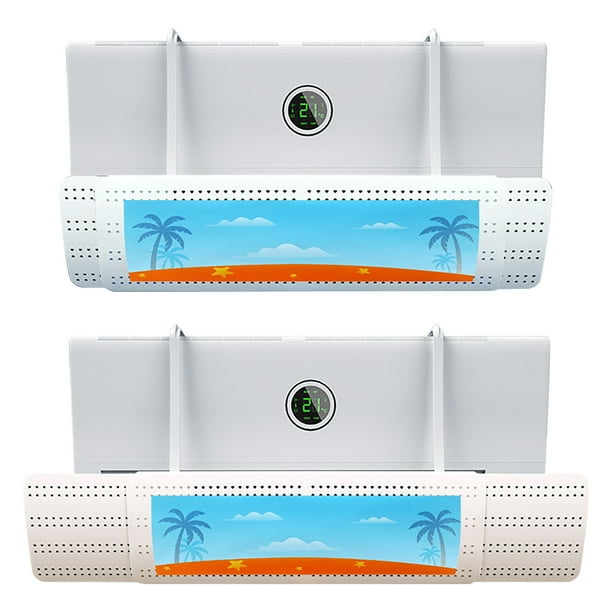 Conditioning Windshield Direct Blowing Outlet Baffle Wall-mounted Universal Windproof Conditioning Hanging Windshield