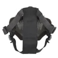 thumbnail image 4 of Máscara de media cara Máscara protectora transpirable Accesorios de cosplay de Halloween (gris blanco), 4 of 6
