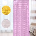 thumbnail image 2 of HomeCozy Party Rain Tinsel Reflective Photo Backdrop Solid Color Party Backdrops Celebration Decorate Parties Square Shape Birthday Party Decoration Foil Fringe Tinsel for Wedding, 2 of 8