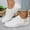 White, variant on Sneakers For Women Platform Clearance Soft Breathable Running Shoes Workout Comfy Supportive Sneakers Size 7 White