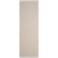 thumbnail image 3 of SAFAVIEH Montauk Patton Geometric Cotton Runner Rug, Ivory/Grey, 2'3" x 10', 3 of 9