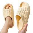 thumbnail image 4 of Leesechin Wide Width Women Shoes Home Couple Antiskid Thick Sole Shoes Indoor Outside Soft Soled Slippers, 4 of 6