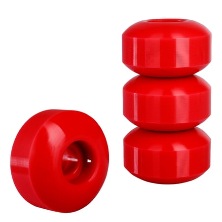 Cal 7 Polyurethane Skateboard Wheels for Street and Park 52x31mm 99A (Solid Red) price history on PriceWatchPro
