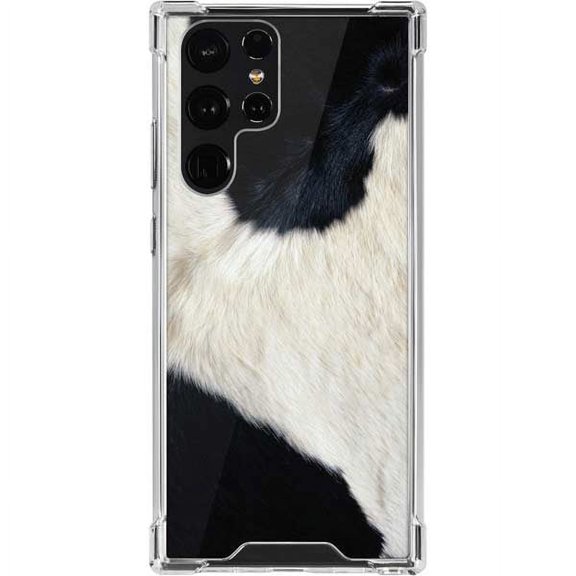 Skinit Animal Prints Cow Galaxy S22 Ultra Clear Case