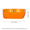 thumbnail image 4 of Visera para casco de motocicleta, protector para casco de motocicleta, 3/4 abierto, antisol, 4 of 8